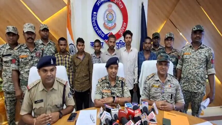 CG CRIME NEWS : जादू- टोना के शक में बैगा की हत्या, 6 आरोपी गिरफ्तार 