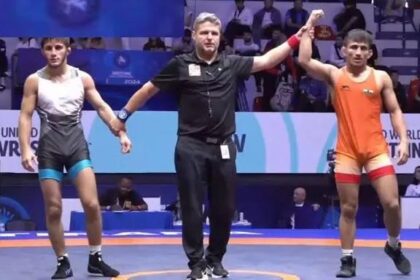 WRESTLING WORLD CHAMPIONSHIPS : अल्बानिया के तिराना में अंडर-23 कुश्ती विश्व चैम्पियनशिप में चिराग ने 57 किग्रा फ्रीस्टाइल में जीता स्वर्ण पदक