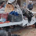 CG ACCIDENT NEWS : नेशनल हाइवे में भीषण हादसा, ट्रेलर और सब्जी वाहन में जोरदार भिड़ंत, दो सगे भाइयों की दर्दनाक मौत 