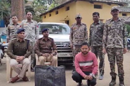 CG CRIME : हाई प्रोफाईल अंतर्राज्जीय गांजा तस्करी का भांडाफोड़, पुलिस ने करोड़पति आरोपी को धरदबोचा 