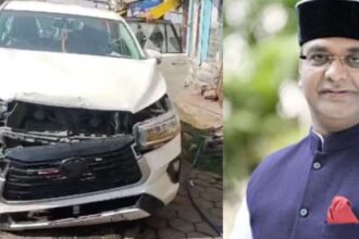 BIG ACCIDENT : आपस में टकराई मंत्री विश्वास सारंग की काफिले की गाड़ियां