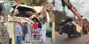 CG BIG BREAKING: 5 people died in Chhattisgarh, speeding Scorpio crushed bike riders, 5 including 2 girls died on the spot, created panic