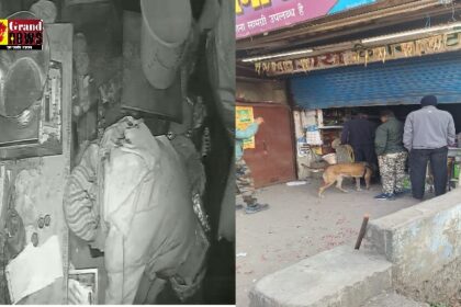 CG: ढिमरापुर चौक में अजय किराना स्टोर में चोरी, सीसीटीवी में कैद हुई वारदात, देखें लाइव वीडियो