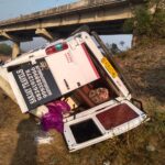 BIG ACCIDENT : तीर्थ यात्रियों से भरी बस अनियंत्रित होकर खाई में गिरी, दर्जन भर लोग घायल