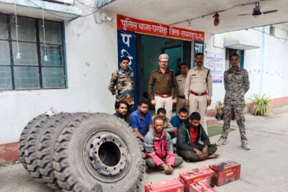 CG CRIME : घरघोड़ा पुलिस ने ट्रांसपोर्ट ऑफिस में हुई चोरी का किया पर्दाफाश, 6 आरोपी गिरफ्तार