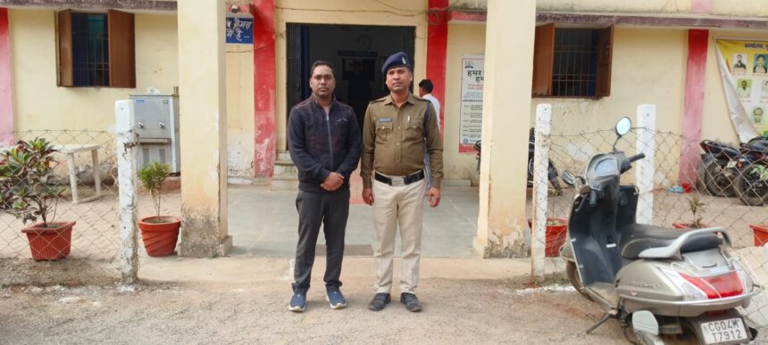  CG CRIME NEWS : शादी का झांसा देकर नाबालिग से दुष्कर्म, सहयोगी गिरफ्तार , मुख्य आरोपी फरार 