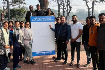 CG NEWS : दानी गर्ल्स स्कूल के सामने बन रही चौपाटी का स्थानीय लोगों और छात्राओं ने किया विरोध, युवा कांग्रेस ने चलाया हस्ताक्षर अभियान