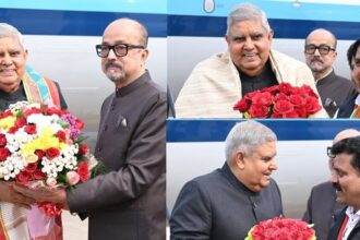 CG NEWS : रायपुर पहुंचे उपराष्ट्रपति जगदीप धनखड़, राज्यपाल डेका, केन्द्रीय राज्य मंत्री साहू, डिप्टी सीएम शर्मा ने किया आत्मीय स्वागत 