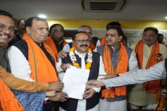 RAIPUR NEWS : रायपुर शहर जिला भाजपा अध्यक्ष रमेश ठाकुर कल करेंगे पदभार ग्रहण, सांसद बृजमोहन अग्रवाल व चारों विधायक होंगे शामिल 