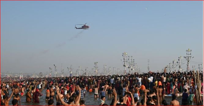 Mahakumbh 2025 : महाकुंभ में माघी पूर्णिमा स्नान, श्रद्धालुओं का सैलाब, सुरक्षा के पुख्ता इंतजाम