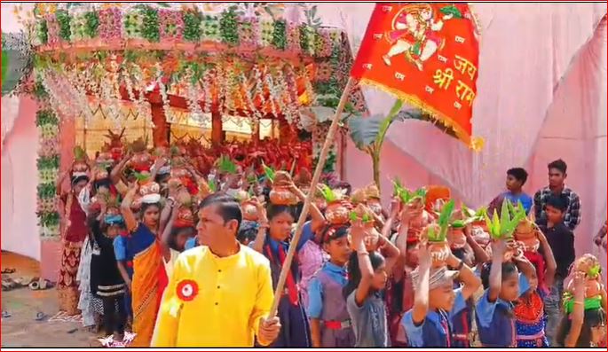 CG NEWS : कलश यात्रा के साथ श्रीमद् भागवत कथा ज्ञान यज्ञ का शुभारंभ