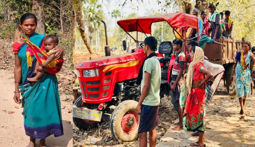 CG पंचायत चुनाव 2025 : सरपंच चुनने ग्रामीणों में दिखा जबरदस्त उत्साह, कड़ी धूप में दूधमुंहे बच्चे के साथ पैदल वोट डालने पहुंची महिला