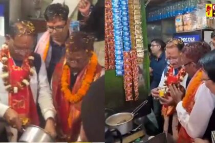 CG VIDEO : सीएम साय का अनूठा अंदाज, चुनाव प्रचार के दौरान प्रत्याशी जीवर्धन चौहान के दुकान में बनाई चाय, देखें वीडियो