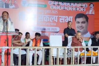 CG Nikay Chunav 2025 : सीएम साय ने राजनांदगांव में चुनावी सभा को किया संबोधित, बोले- बीजेपी प्रत्याशियों को जिताएं, विकास की गारंटी हमारी 