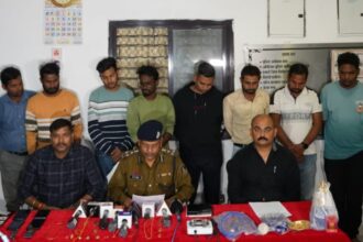 RAIPUR CRIME : जेवर चमकाने के नाम पर करते थे ठगी, गिरोह के 6 आरोपियों को पुलिस ने दबोचा 