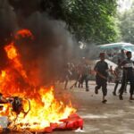 Violence in Bangladesh : बांग्लादेश में फिर भड़की हिंसा, एक युवक की मौत