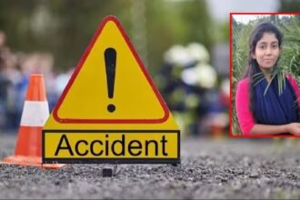 CG ACCIDENT : तेज रफ्तार ट्रक ने बाइक को मारी जोरदार टक्कर, शिक्षिका की मौत