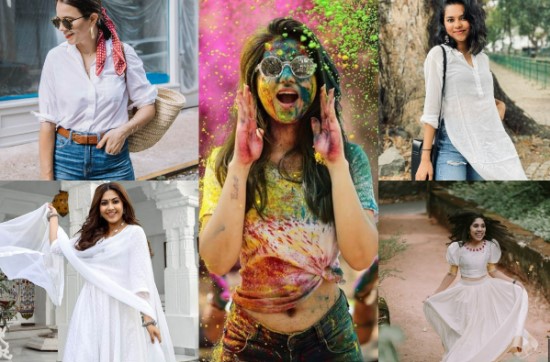 Holi outfit idea : होली के त्योहार पर स्टाइलिश दिखने के लिए अपनाएं ये 5 बेहतरीन आउटफिट्स