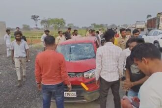 CG NEWS : कार और बाइक की भीषण टक्कर, युवक की मौके पर मौत