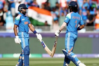 Champions Trophy 2025, IND vs NZ : भारत ने न्यूजीलैंड को दिया 250 का टारगेट, श्रेयस-हार्दिक ने खेली शानदार पारी 