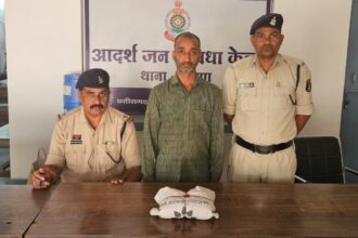 CG NEWS : पुलिस की त्वरित कार्रवाई, अवैध गांजा और शराब के साथ दो आरोपी गिरफ्तार