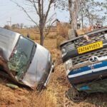 CG ACCIDENT : स्कूल वैन और पिकअप में भिड़ंत, 5 बच्चे घायल 