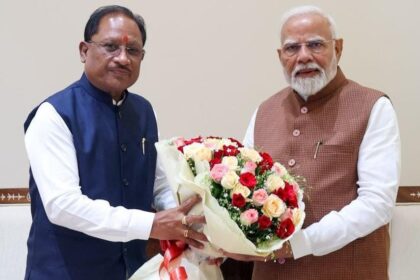 CG NEWS : सीएम साय ने की प्रधानमंत्री से मुलाकात, नक्सल उन्मूलन, औद्योगिक विकास और महिला सशक्तिकरण पर हुई चर्चा