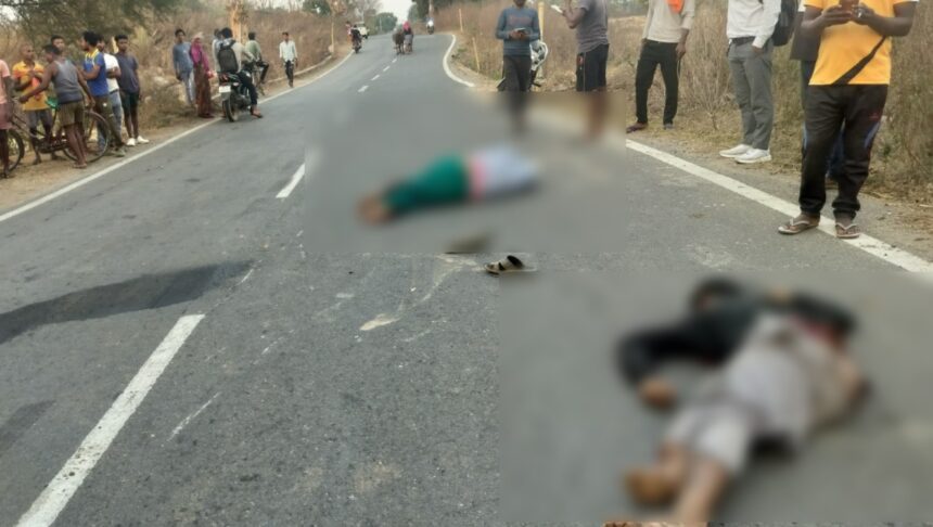 CG ACCIDENT BREAKING : तेज रफ्तार ट्रैक्टर ने बाइक सवार को मारी टक्कर, युवक की मौत 