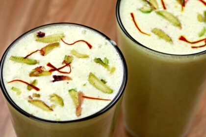 Kesar Pista Lassi Recipe : गर्मियों में ठंडक देने वाली केसर पिस्ता लस्सी, सेहत और स्वाद का अनोखा संगम