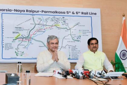 Chhattisgarh : छत्तीसगढ़ की नई धमनी बनेगी खरसिया-परमलकसा 5वीं-6वीं रेल लाइन, मिलेगा बंपर रोजगार : रेल मंत्री अश्विनी वैष्णव