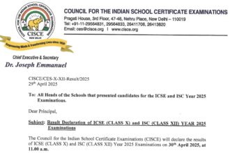 ICSE Result 2025 : आईसीएसई 10वीं और आईएससी 12वीं के नतीजे घोषित, इस साल भी लड़कियों ने लड़कों से बेहतर किया प्रदर्शन