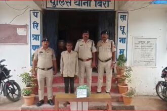 CG NEWS : अवैध मादक पदार्थ गांजा के साथ आरोपी गिरफ्तार, पुलिस की बड़ी कार्रवाई