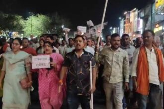 CG NEWS :पाकिस्तानी आतंकवाद के खिलाफ भड़का जनाक्रोश, भिलाई में पुतला दहन कर जताया विरोध