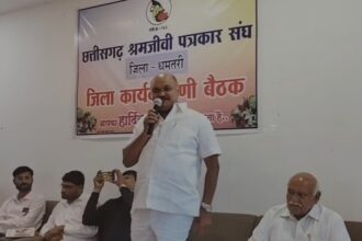 CG NEWS : श्रमजीवी पत्रकार संघ की नई जिला कार्यकारिणी का गठन, गोपी कश्यप बने जिला अध्यक्ष