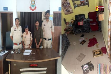 CG Crime: तलवार लेकर घर में घुसा युवक गिरफ्तार, देवी-देवताओं की तस्वीरें फेंकी, विरोध पर की मारपीट...