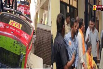 CG Breaking: Ropeway trolley of Dongargarh Maa Bamleshwari temple fell, BJP leader injured