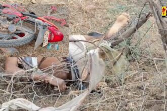 CG : गांव में मिली अज्ञात युवक की लाश, दुर्घटना की आशंका