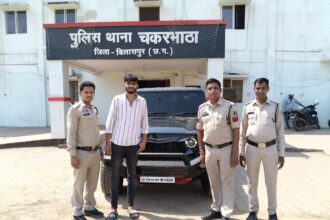 CG CRIME : छेड़छाड़ और लूटपाट के फरार आरोपी गिरफ्तार