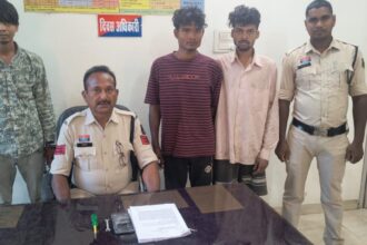 CG CRIME : अंग्रेजी प्रीमियम शॉप में चोरी करने वाले तीन आरोपी गिरफ्तार, पैसे से की पार्टी और खरीदा मोबाइल