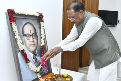 बाबा साहेब का जीवन हम सभी के लिए प्रेरणादायक - मुख्यमंत्री श्री विष्णु देव साय