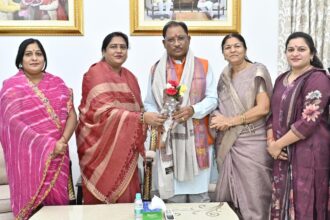 रायपुर : मुख्यमंत्री श्री विष्णुदेव साय से नवनियुक्त निगम-मंडल अध्यक्षों ने की सौजन्य भेंट