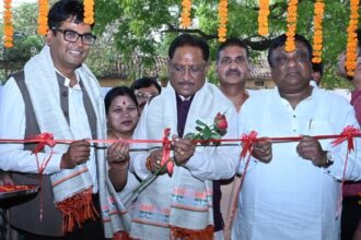 Chhattisgarh : CM विष्णुदेव साय ने जांजगीर में नवनिर्मित तहसील कार्यालय भवन का किया लोकार्पण, 142 वर्षों बाद मिला नया तहसील भवन