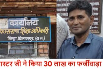 CG NEWS : शिक्षक ने फर्जी मेडिकल बिलों से किए 30 लाख के घोटाले का प्रयास, जांच शुरू