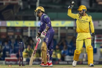 IPL 2025 KKR vs CSK Live : कोलकाता ने चेन्नई को दिया 180 रनों का लक्ष्य