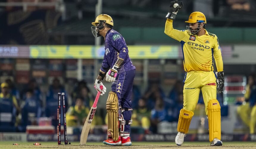 IPL 2025 KKR vs CSK Live : कोलकाता ने चेन्नई को दिया 180 रनों का लक्ष्य