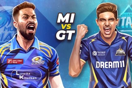 IPL 2025 : MI बनाम GT मुकाबला आज, टॉप पर पहुंचने की जंग वानखेड़े में