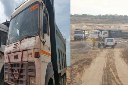 CG : अवैध रेट उत्खनन करते पकड़े गए 11 हाईवे एक चैन माउंटेन मशीन को एसडीएम ने किया जा