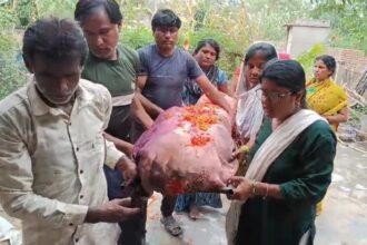 CG : बेटियों ने बदली समाज की सोच, मां को दिया कंधा, निभाईं अंतिम रस्में