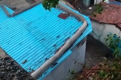 CG: अधूरा प्रधानमंत्री आवास बना दुर्घटना का कारण, तेज बारिश में भवन टूटा, कई घायल