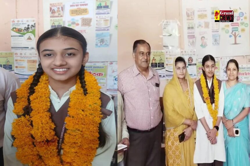 किसान की बेटी को मिले 99% अंक, मेरिट लिस्ट में आया नाम
